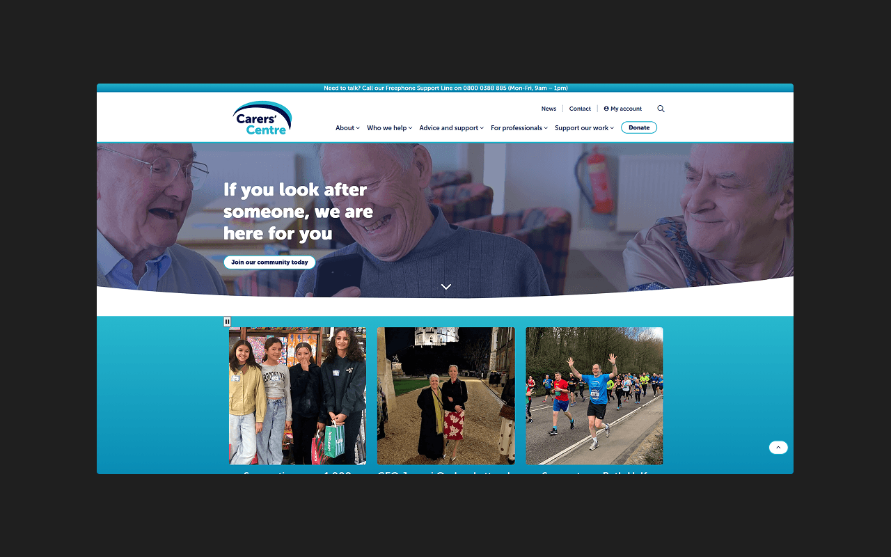 The Carers' Centre — detail