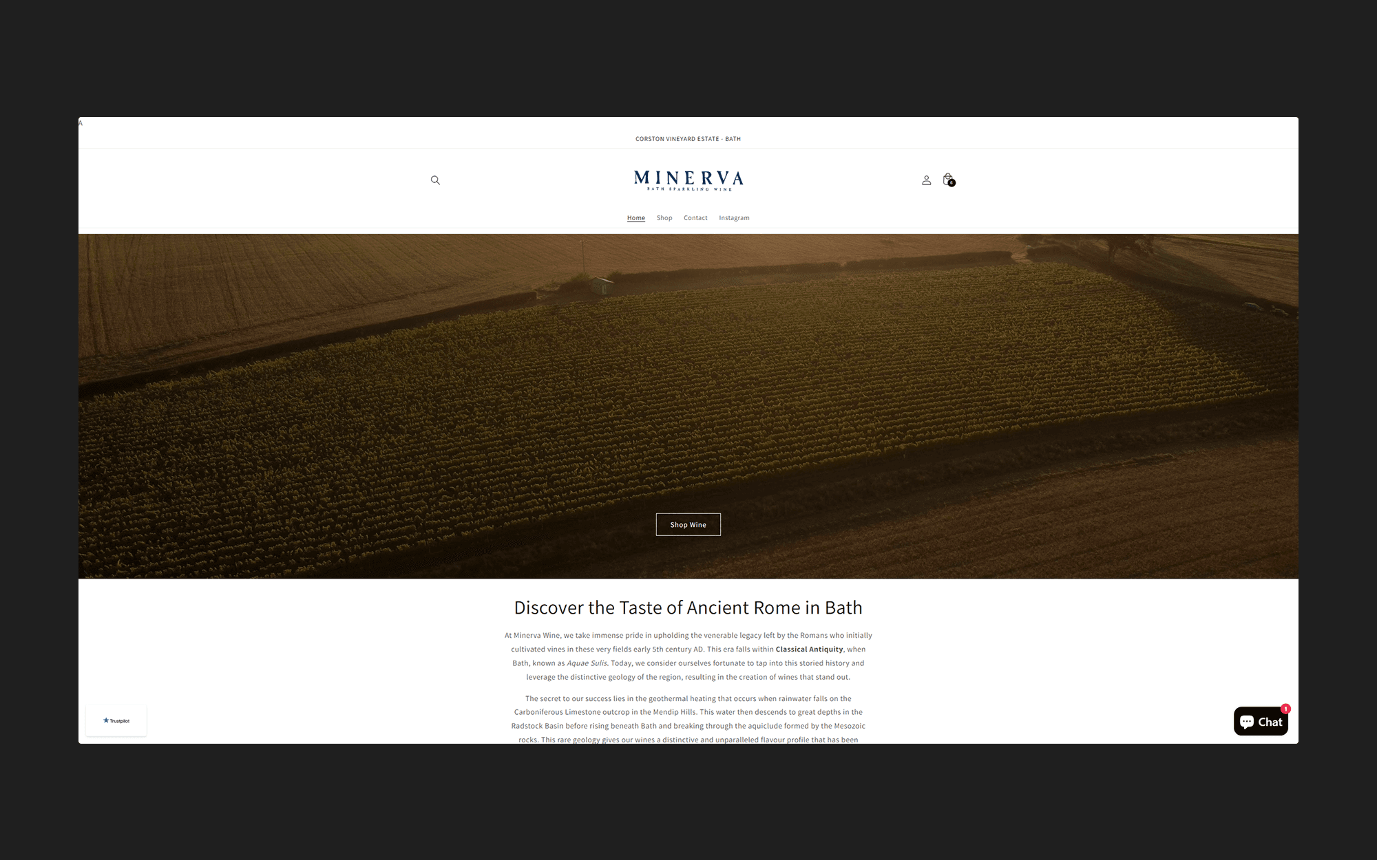 Minerva Wine Home — Before